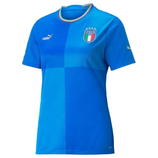 Trikot Italien Heim Damen 2022 Blau